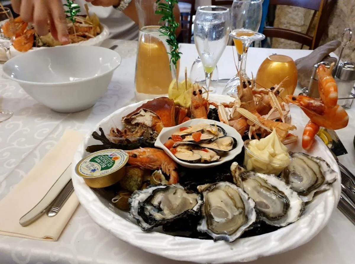 AUBERGE DES MONARDS -Fruits de mer